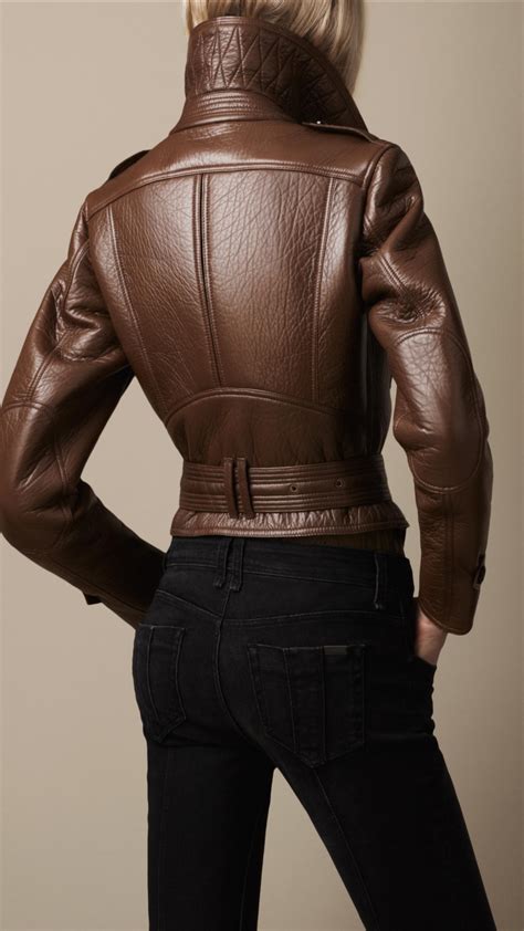 burberry brit cropped bomber jacket